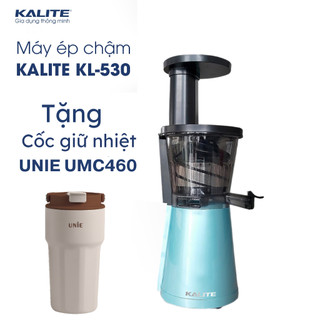 Máy ép chậm kalite kl530, ép hoa quả, giữ trọn vitamin, bảo hành 12 tháng