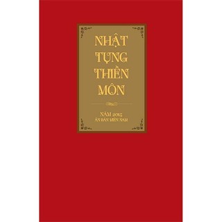 Sách Nhật Tụng Thiền Môn (Tái bản năm 2024)