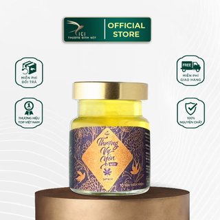 Yến biển chưng sẵn vị Saffron - Nhuỵ Hoa Nghệ Tây CiCi Thượng Đỉnh Yến hũ 70ml 30% yến sào Khánh Hòa nguyên chất