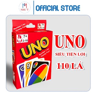 Bài uno 110 lá hàng việt nam chất lượng cao boardgame cơ bản chất giấy dày