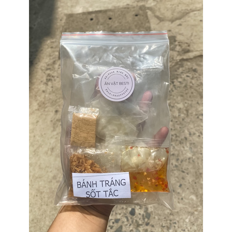 Bánh Tráng Phơi Sương Sốt Tắc Siêu Ngon - Besti (ảnh shop tự chụp 100%)