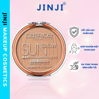  Tạo Khối Catrice Sun Glow Matt Bronzing POWDER MEDIUM SKIN 9,5g JINJI 