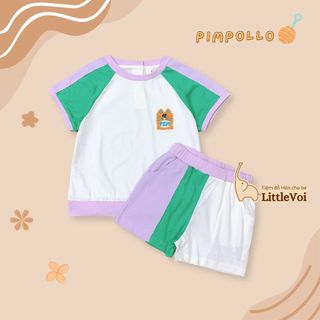 Bộ bé trai & bé gái Pimpollo xuất Hàn dư xịn phối màu độc đáo