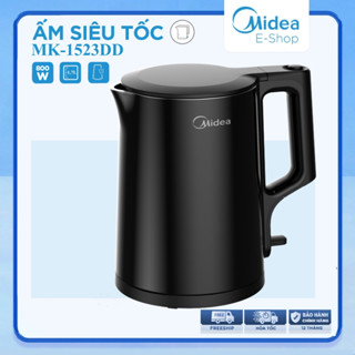 Ấm Siêu Tốc Midea MK-1523DD (Bình Siêu Tốc, Ấm Đun Siêu Tốc Dung Tích 1.7L, Công Suất 1800w)