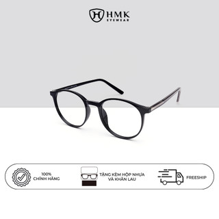 Gọng Kính Cận Nam Nữ Chất Liệu Nhựa Dẻo HMK Eyewear Dáng Oval Thời Trang Dễ Mang - HMK8243