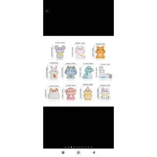 Bộ 12 con giáp siêu xinh xắn đáng yêu