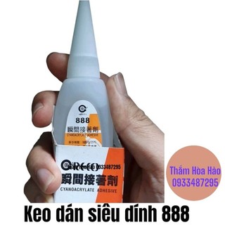 Keo dán 888 siêu dính - keo dán đa năng siêu dính sửa giày dép, dùng được cho da,vải… keo dán công nghiệp đa năng