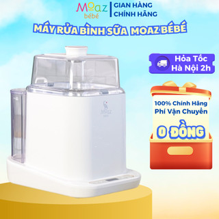 Máy rửa bình sữa Moaz BéBé MB 064 rửa bình, tiệt trùng,sấy khô và bảo quản bình sữa, bảo hành 12 tháng