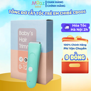 Tông đơ cắt tóc trẻ em Chibé CB005 chống nước, lưỡi cắt kết hợp từ thép không gỉ, Bảo hành 12 tháng