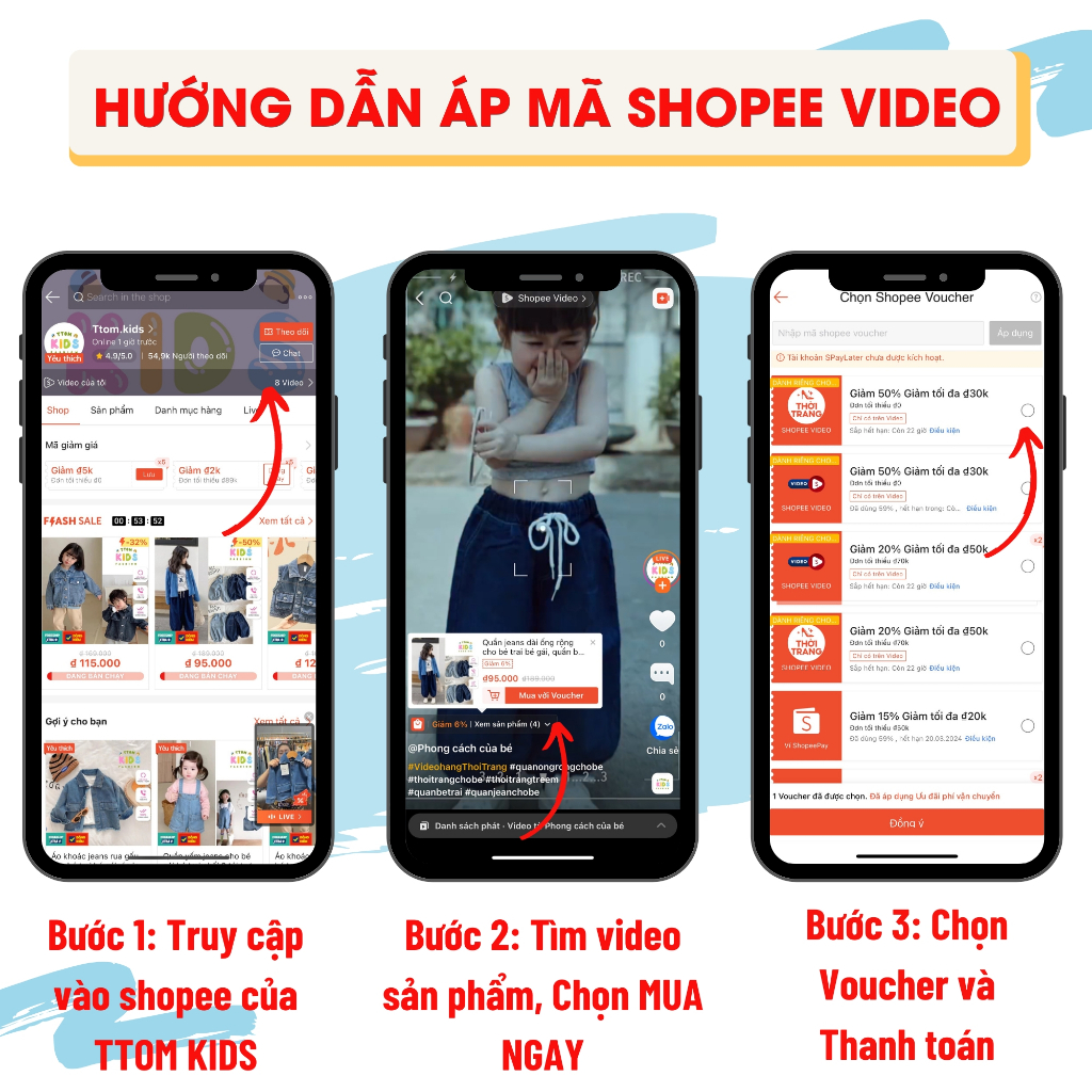 Áo khoác jeans cho bé in hình gấu dễ thương từ 10kg - 26kg, áo khoác bò xanh cho bé trai bé gái A04 Ttom.kids