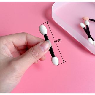 🍀Set 10 cây cọ đánh phấn mắt, cọ tán bột phấn mắt 2 đầu mini 6cm