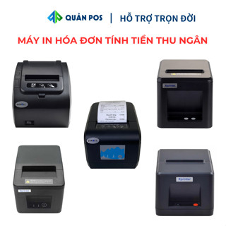 Máy in hóa đơn nhiệt tính tiền thu ngân phần mềm bán hàng KiotViet, Sapo, Pos365, Posapp, Ipos, Sổ bán hàng v.v