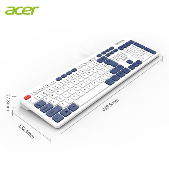 Bàn phím máy tính acer văn phòng có dây cổng usb Siêu Nhạy Không Gây Ồn cho máy tính để bàn, laptop | BigBuy360 - bigbuy360.vn