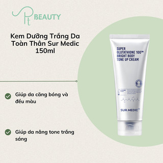 Kem Dưỡng Trắng Da Toàn Thân Sur Medic (Kem Body150ml)