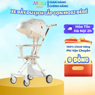Xe đẩy du lịch gấp gọn Moaz BÉBÉ Playkids X1 Plus HD, đa năng tiện nghi, bảo hành chính hãng 12 tháng