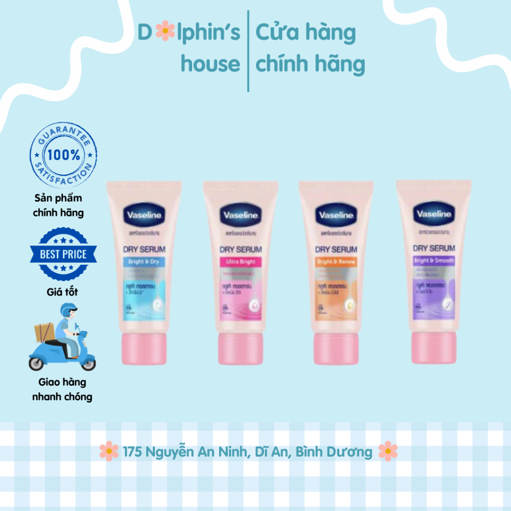 DƯỠNG NÁCH VASELINE DRY SERUM