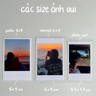 In Hình Tự Chụp - Chất Liệu Nhám Mờ - Giấy Lụa Fuji Film Cao Cấp, Chống Nước, Giữ Màu Bền - OUI.GIFT