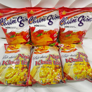 Bột chiên Ngô Khoai TUẤN PHƯƠNG gói 1kg - Bột chiên giòn hảo hạng dành cho nhà hàng