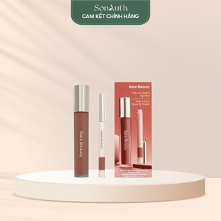 Set son dưỡng và chì kẻ viền môi Rare Beauty Nice & Neutral Lip Duo