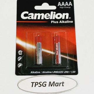 Pin AAAA - 1.5V vĩ 2 Viên /  Model: LR8D425 - LR61 (Camelion Alkaline chính hãng)