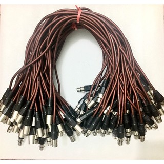 Dây Canon Đực Cái Lõi Đồng Dài 80cm Chắc Chắn - Bền Bỉ Kết Nối Vang - Âmly - Lọc Xì - Nâng Tiếng - Mixer - Cục Đẩy