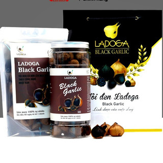 Tỏi đen LADOGA đóng 250g và 500g được lên men 100% tự nhiên dùng ổn định huyết áp, tiểu đường, mỡ máu - tốt cho sức kỏe