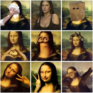 Hình ủi nhiệt, decal nhiệt kts - phôi meme - hài hước - monalisa - poseidon.est2019