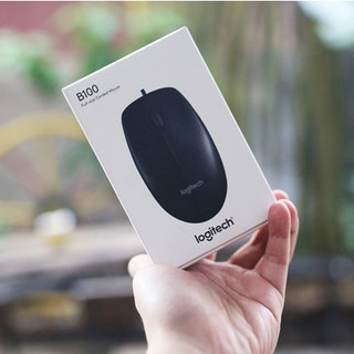 Chuột máy tính có dây USB Logitech B100 (Đen) - Mới Bảo hành 36 tháng Chính hãng Logitech Công Ty Digiworld