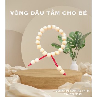 Vòng Dâu Tằm cho bé Tránh giật mình, thức giấc giữa đêm, chống đổ mồ hôi trộm