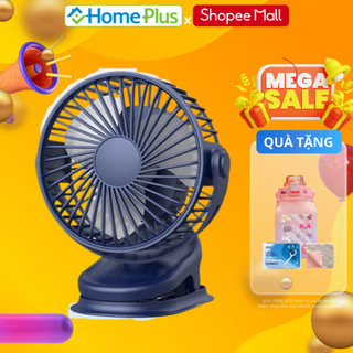 Quạt Tích Điện Mini Kẹp Bàn ONEBI, Quạt Mini Tích Điện Để Bàn Có Đèn Cực Mát,Độ Kẹp Chắc Chắn Cho Dân Văn Phòng,Học Sinh