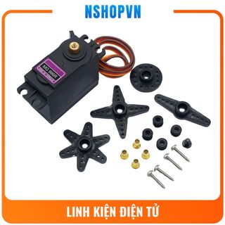 Động cơ servo MG996 360 độ, không điều khiển được góc quay với code Arduino