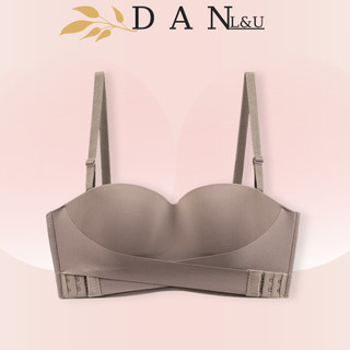 Áo Ngực Không Dây Chống Tuột 2 Chức Năng Chức Su Mềm Mịn Thoáng Mát DAN L&U 7114