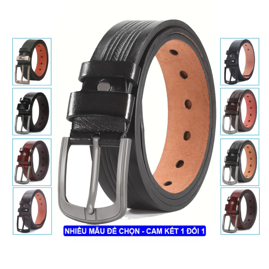 Thắt Lưng Nam Da Mềm Cao Cấp Khóa Kim Classic, Dây Nịt Thắt Lưng Nam Giá Rẻ Bảo Hành Lỗi 1 Đổi 1