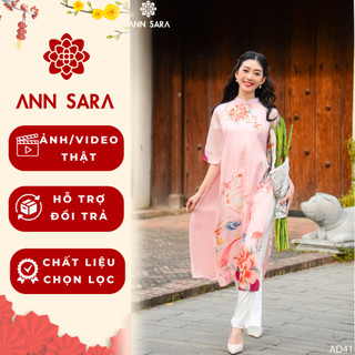 Áo Dài Tết Mặc Đi Chơi Tết ANN SARA AD41-AD42-AD43-AD44-AD45