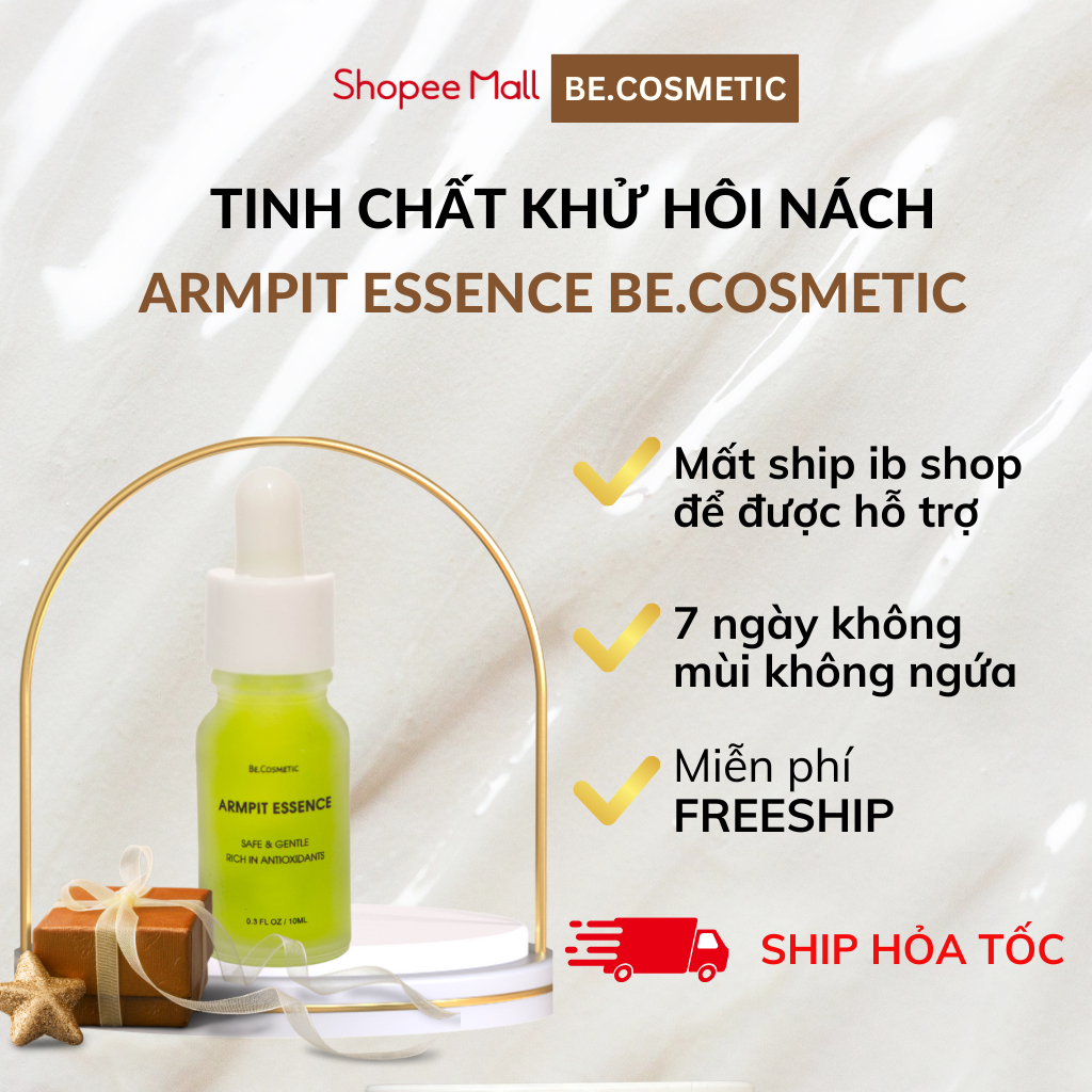 Tinh Chất Ngăn Ngừa Mùi Hôi Nách và Cơ Thể Armpit Essence Becosmetic 10ml