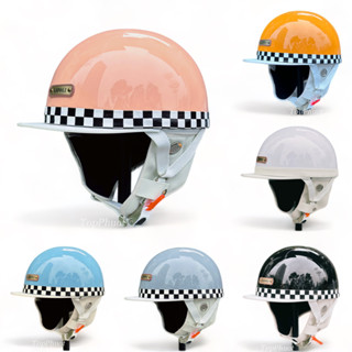 Mũ bảo hiểm nửa đầu Napoli Bosozoku Japan Style nửa đầu vintage - Nón bảo hiểm moto Vintage 1/2 đầu phong cách Nhật Bản