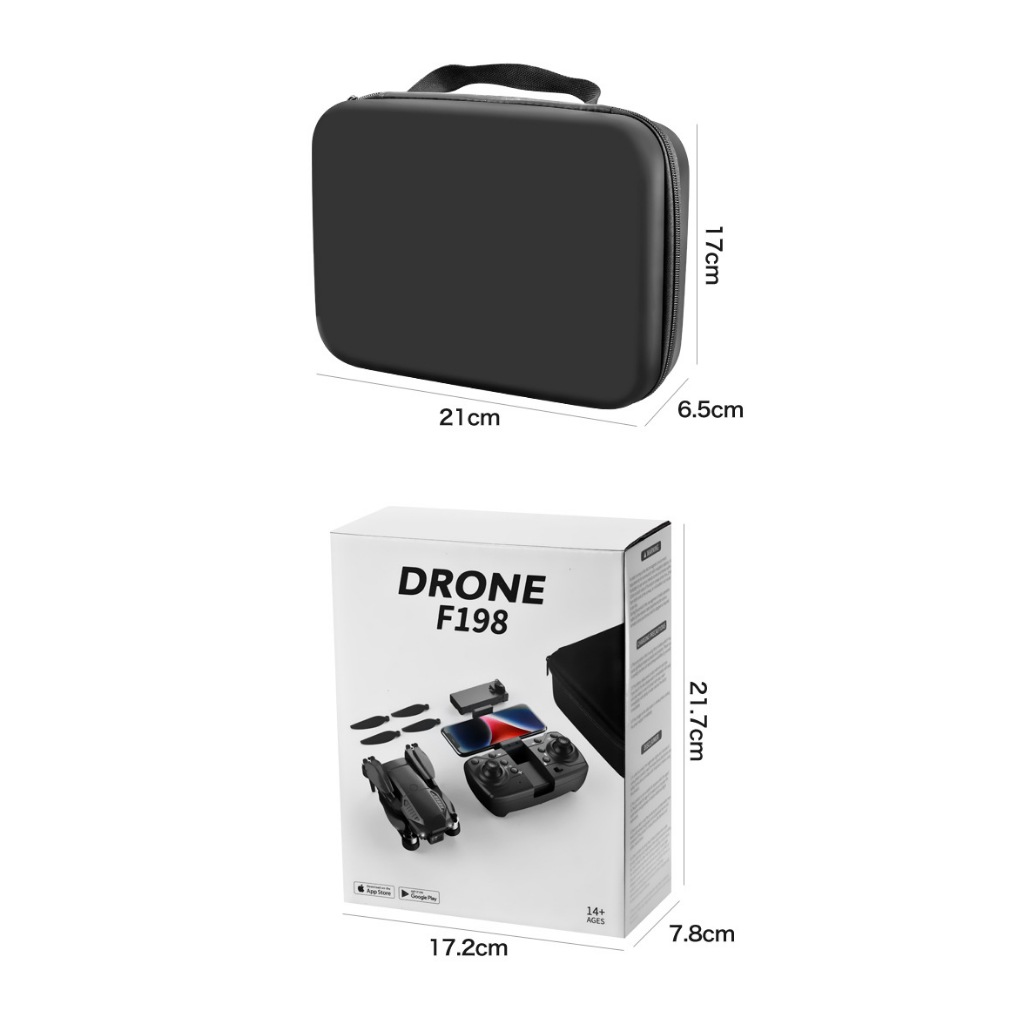 Flycam F198 - Động Cơ Không Chổi Than - Giá Rẻ Tập Bay Nhào Lộn | BigBuy360 - bigbuy360.vn