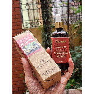 Tinh dầu Sả Chanh nguyên chất, đuổi muỗi, khử mùi phòng chai 100ml