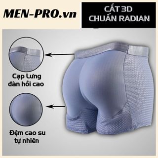 combo 2 quần boxer độn mông nam, tôn dáng phái mạnh nâng mông tự nhiên không dấu vết SALOMEN