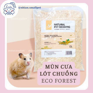 Eco forest mùn cưa gỗ dương mùn sợi lót chuồng không bụi khử mùi hamster chinchilla thỏ sóc