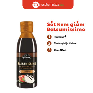 Sốt kem giấm Balsamissimo hiệu Kühne 215ml