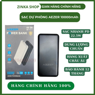 Sạc dự phòng 10000mAh chính hãng Xuất Nhật Cho mọi dòng máy Bảo hành 12 tháng ZINKA SHOP