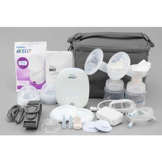 Bộ phụ kiện máy hút sữa Avent hoa tuyết, Phụ kiện thay thế phễu máy hút sữa Avent, Dây hơi máy hút sữa Avent