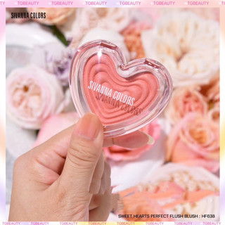 Phấn má hồng hf638 sivanna colors sweet hearts perfech flush blush