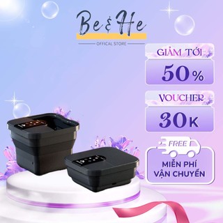 Máy Ngâm Chân Massage Thảo Dược Gấp Gọn CHIGO Có Sục Khí, Bồn Ngâm Chân Bàn Lăn Điện Mát Xa Giải Độc Lưu Thông Khí Huyết