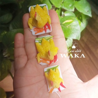 Gà Luộc Nguyên Con Mini 01- Mô hình 1/12