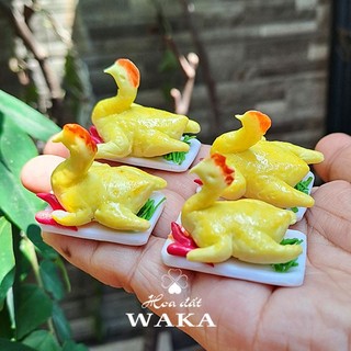 Gà Luộc Nguyên Con Mini 01- Mô hình 1/12