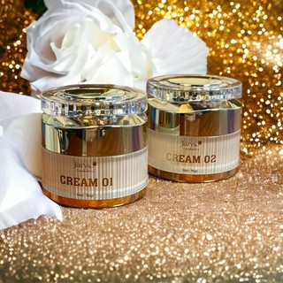 Combo 01 phục hồi da Cream 01 loại 15 gram + Cream 02 loại 15 gram