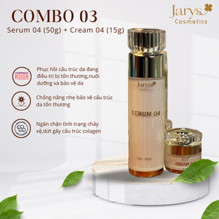 Combo 03 Sáng da kết hợp Serum 04 (50g) + Cream 04 (15g)