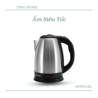 Ấm Đun Nước Siêu Tốc 1.8L Electric Kettle Sôi Nhanh Chóng Tiết Kiệm Điện Cho Gia Đình (TVQ Store)